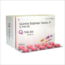Quinine 300 mg 100 tabs